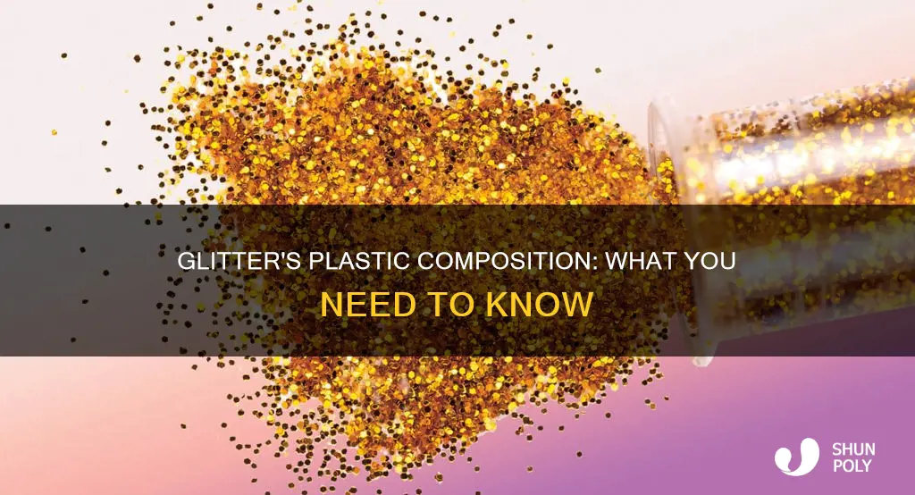 what kind of plastic is glitter