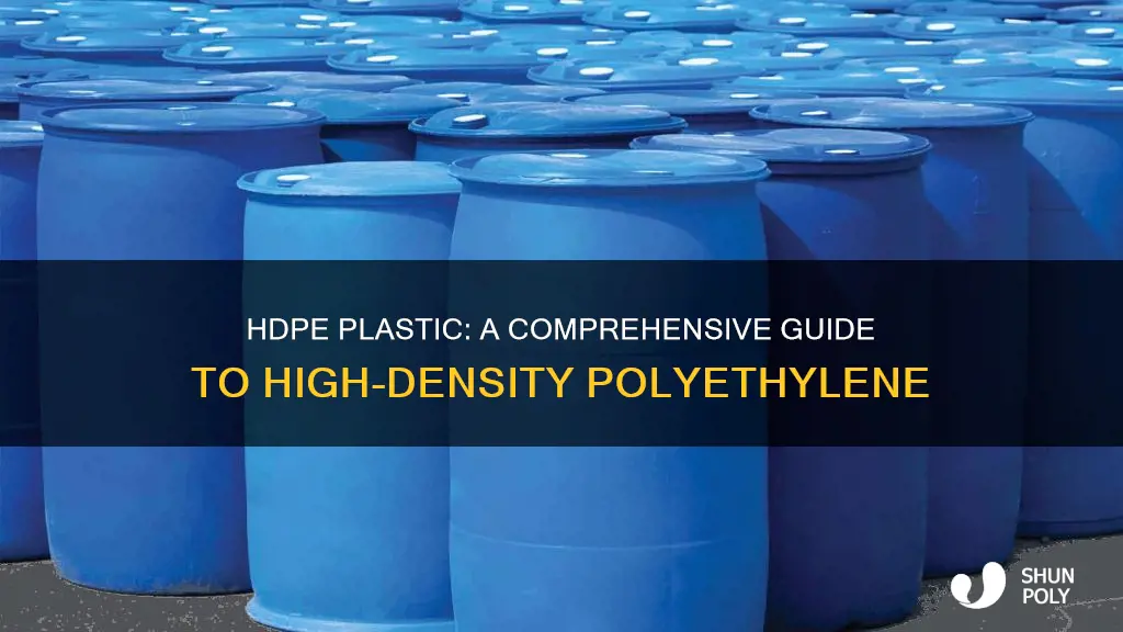 what kind of plastic is hdpe