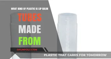 What Type of Plastic Are Lip Balm Tubes Made From?