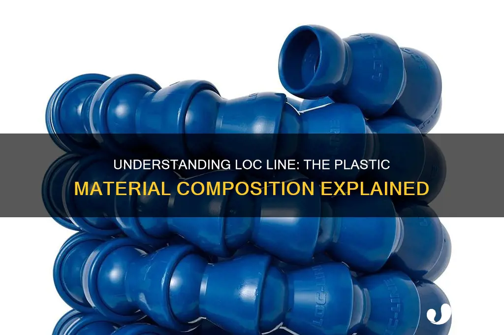 what kind of plastic is loc line made out of