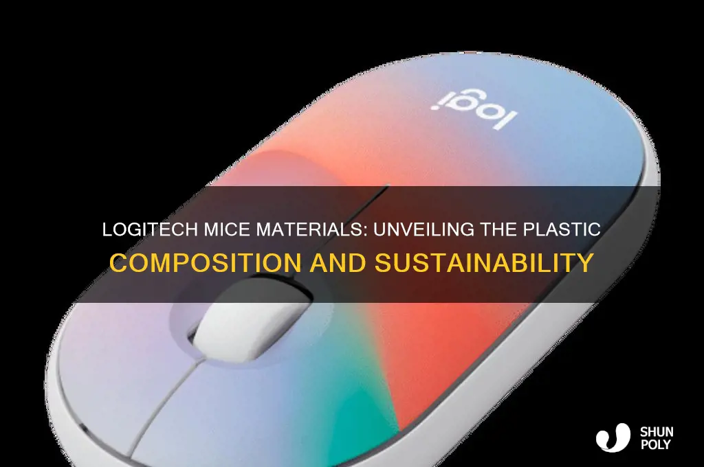 what kind of plastic is logitech mice made from