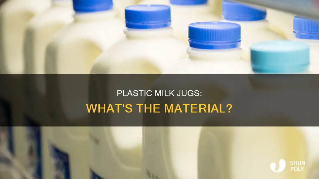 what kind of plastic is milk jugs