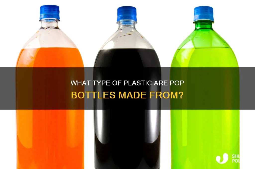 what kind of plastic is pop bottles made of
