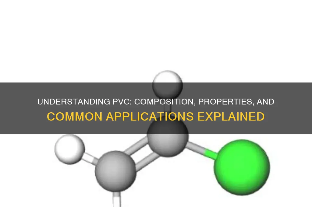 what kind of plastic is pvc made of