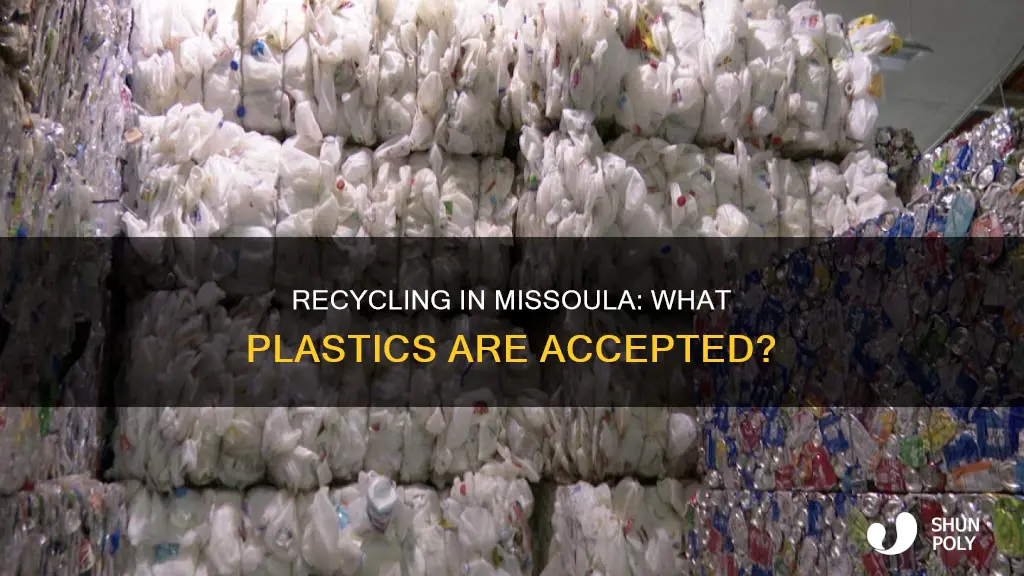 what kind of plastic is recyclable in missoula montana