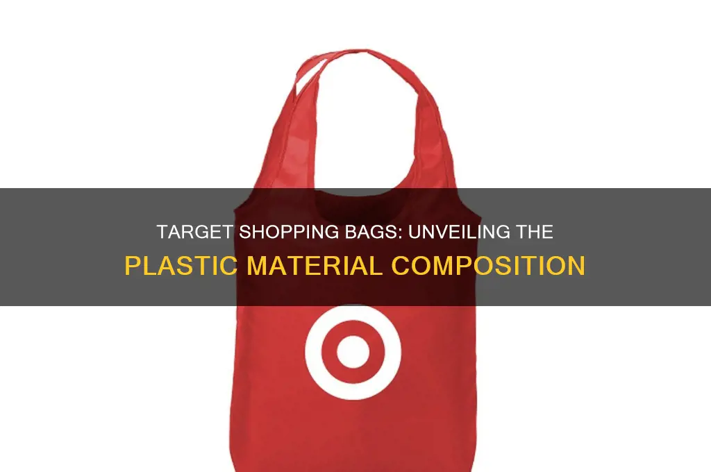 what kind of plastic is target shooping vags made of