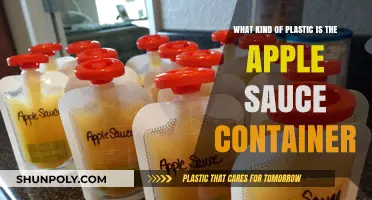Plastic Apple Sauce Containers: What's the Deal?