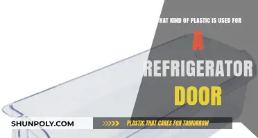Exploring the Types of Plastic Used in Refrigerator Doors