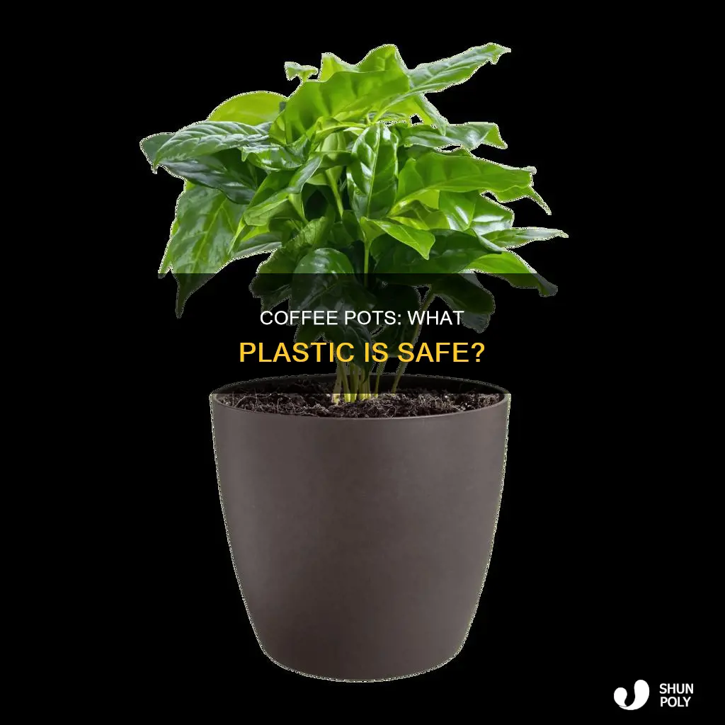 what kind of plastic on coffee pots