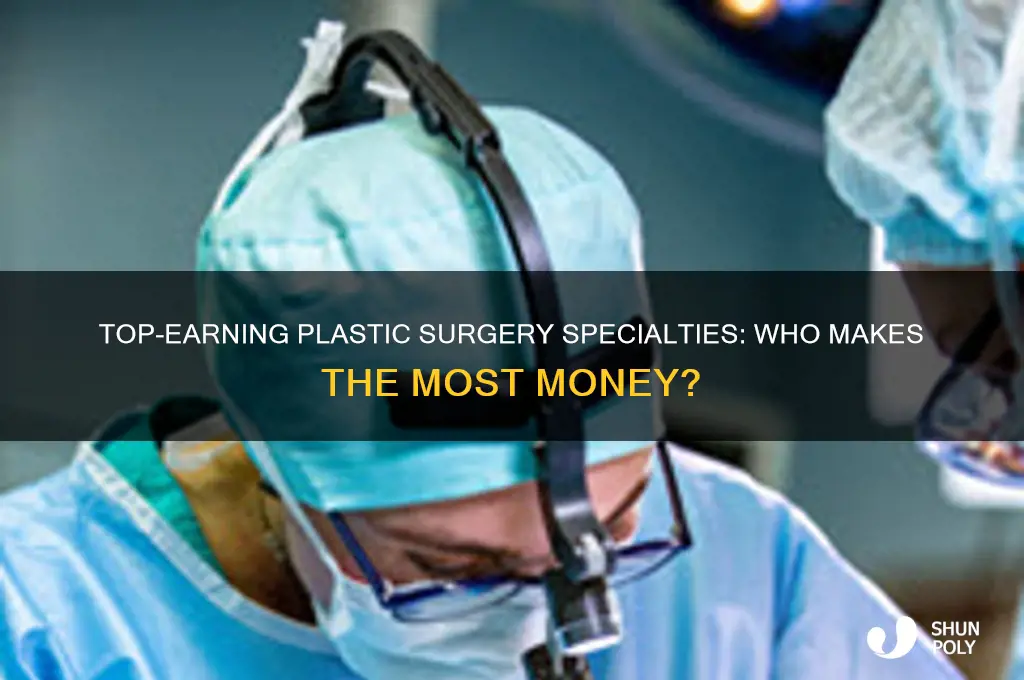 what kind of plastic surgeon makes the most money