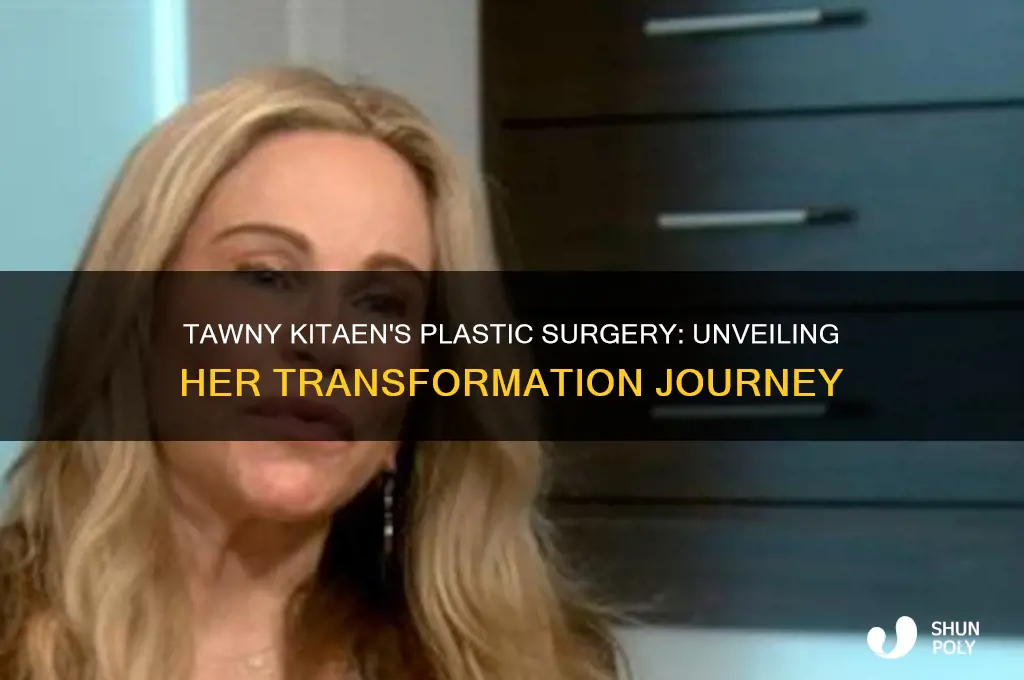 what kind of plastic surgery did tawny kitaen have