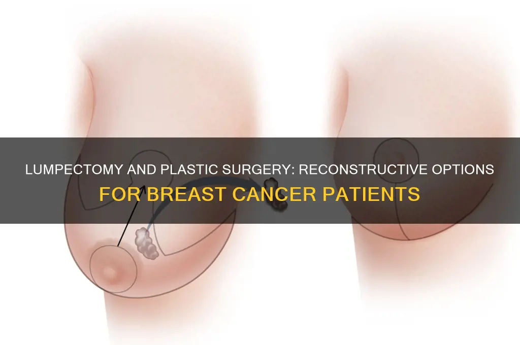 what kind of plastic surgery for lumpectomy