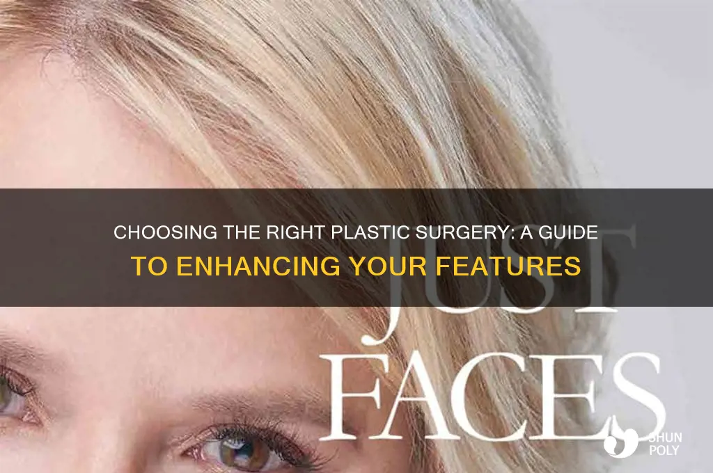 what kind of plastic surgery should i get