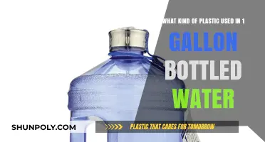 Understanding the Plastic Type in 1-Gallon Bottled Water Containers