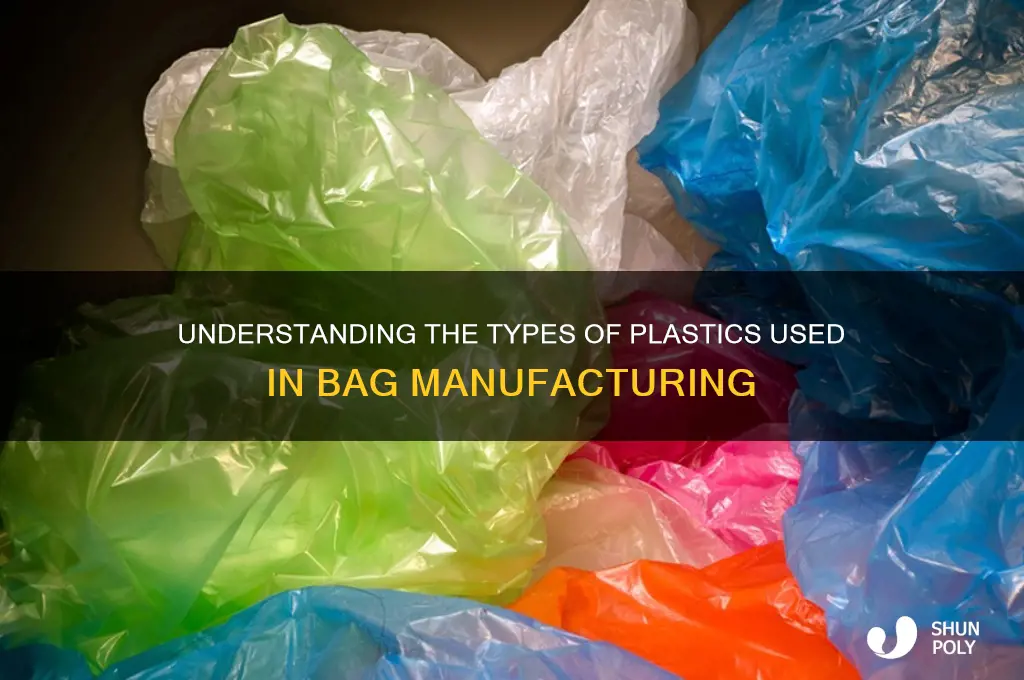 what kind of plastics are bags made from