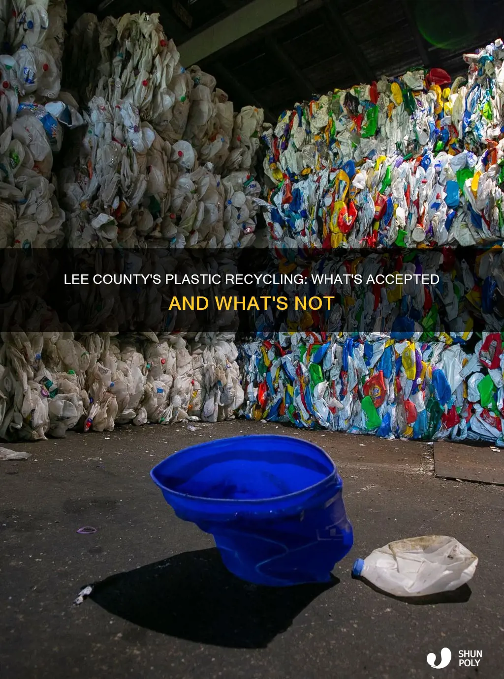 what kind of plastics does lee county recycle