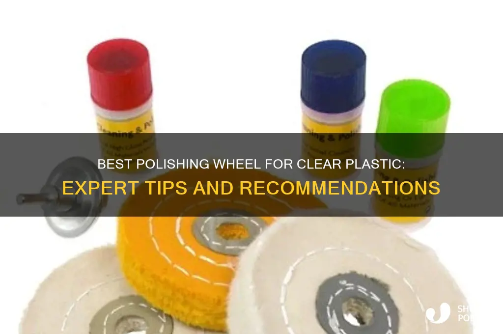 what kind of polishing wheel is best for clear plastic