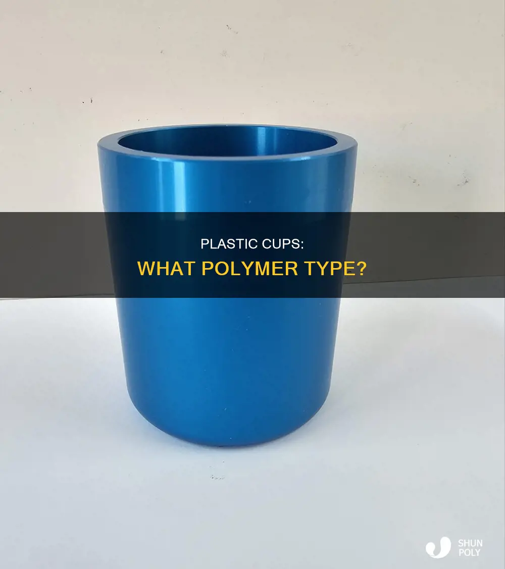 what kind of polymer is plastic cup