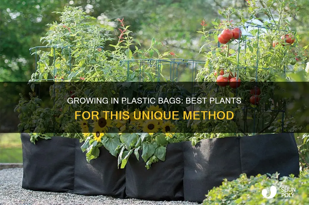 what kinds of plants can you grow in plastic bags