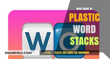 Unveiling the Surprising Origins of the Plastic Word Stacks Phenomenon