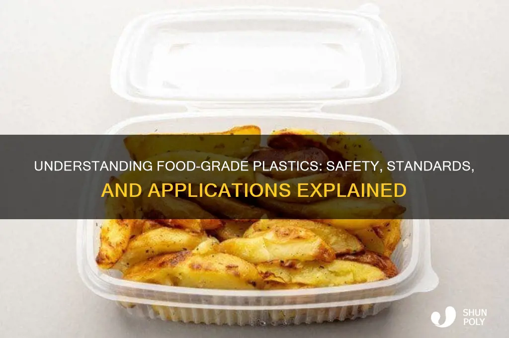 what makes a plastic food grade