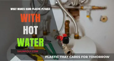 How Hot Water Transforms Hard Plastic into Flexible Material