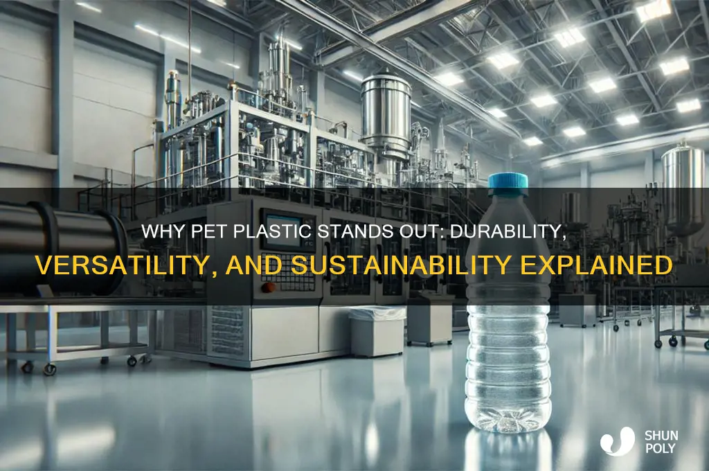 what makes pet such a good plastic