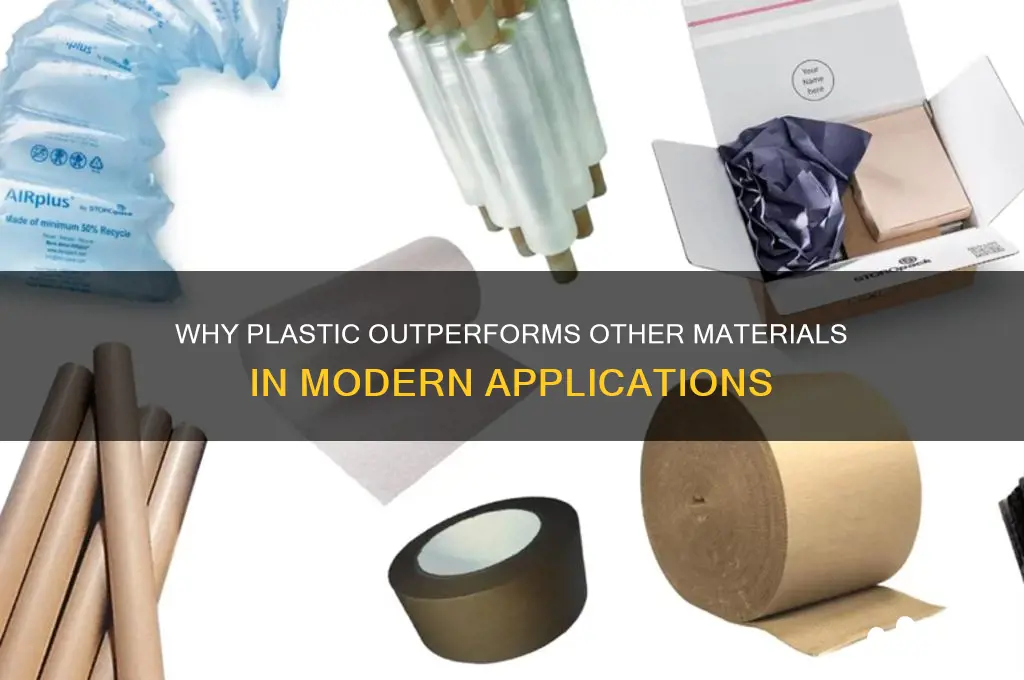 what makes plastic better than other mattearles