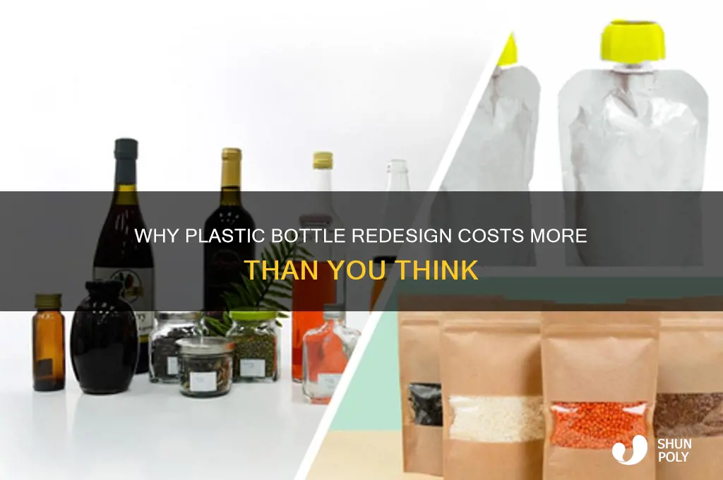 what makes plastic bottles cost to change