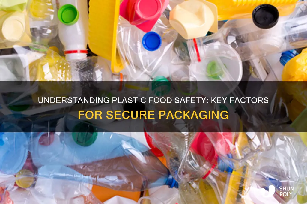 what makes plastic food safe