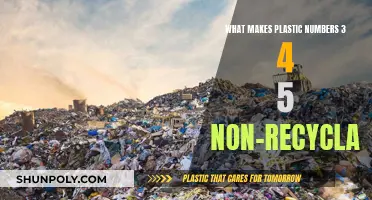 Why Plastics 3, 4, and 5 Are Non-Recyclable