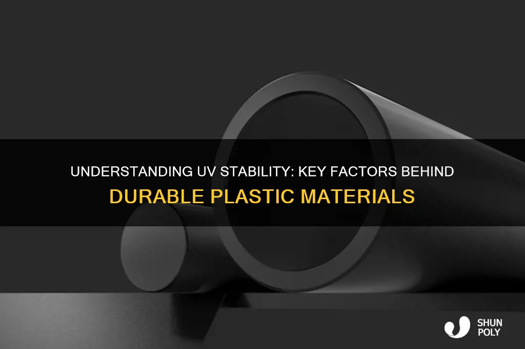 what makes plastic uv stable