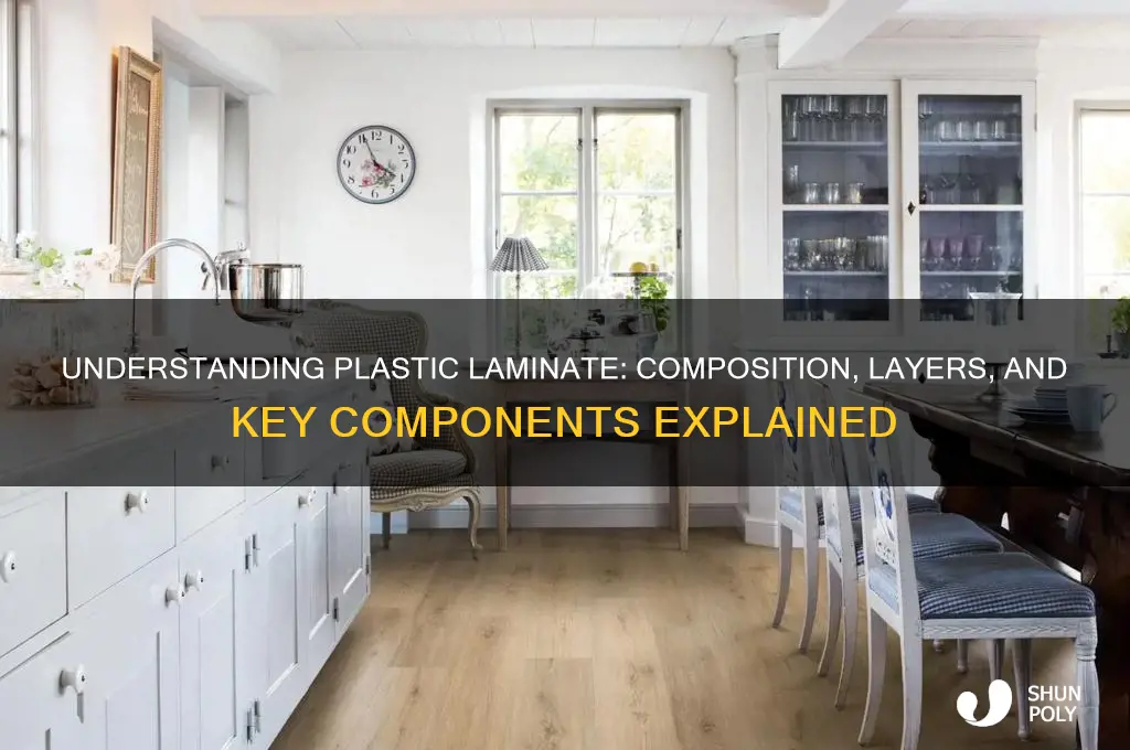 what makes up plastic laminate