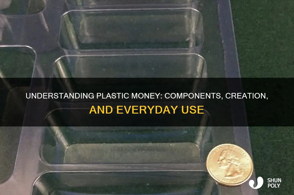 what makes up plastic money