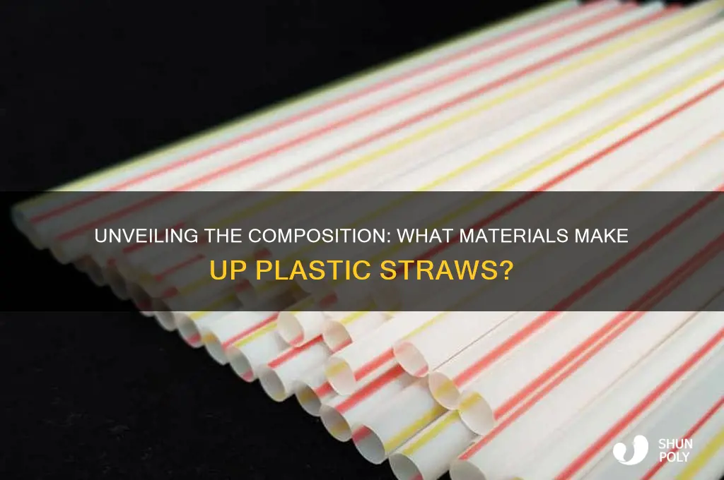 what makes up plastic straws