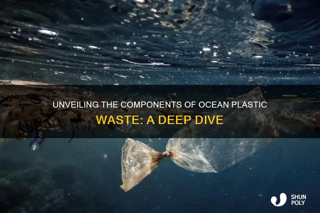what makes up plastic waste in ocean