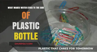 Why Water Clings to Plastic Bottles: The Science Behind Adhesion