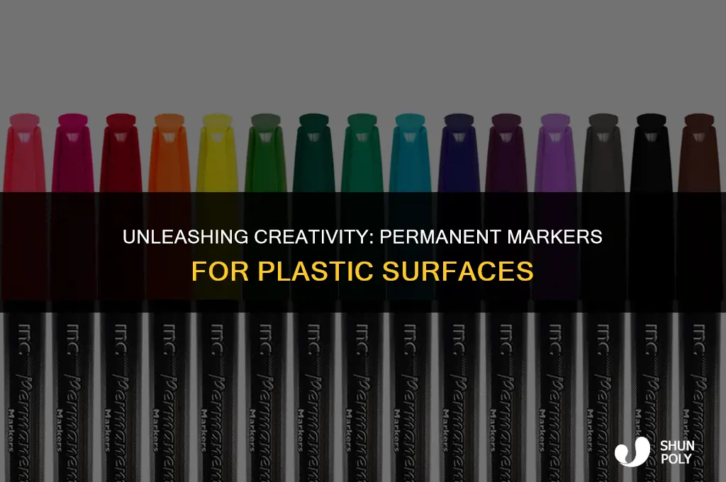 what marker will stay permanent on plastic