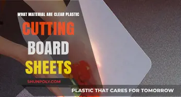 Clear Plastic Cutting Board Sheets: Materials and Benefits Explained