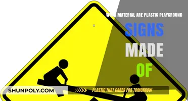 Understanding the Durable Materials Behind Plastic Playground Signs
