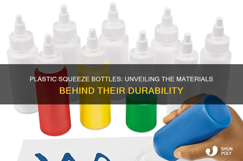 what material are plastic squeeze bottles made of