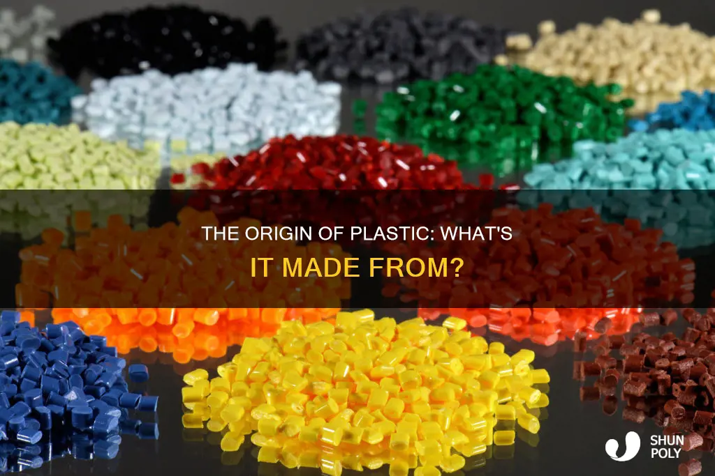 what material does plastic come from