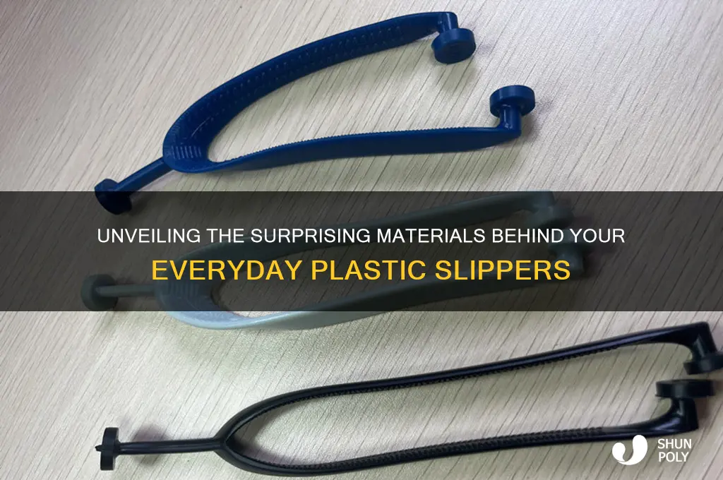 what material is plastic slippers made from