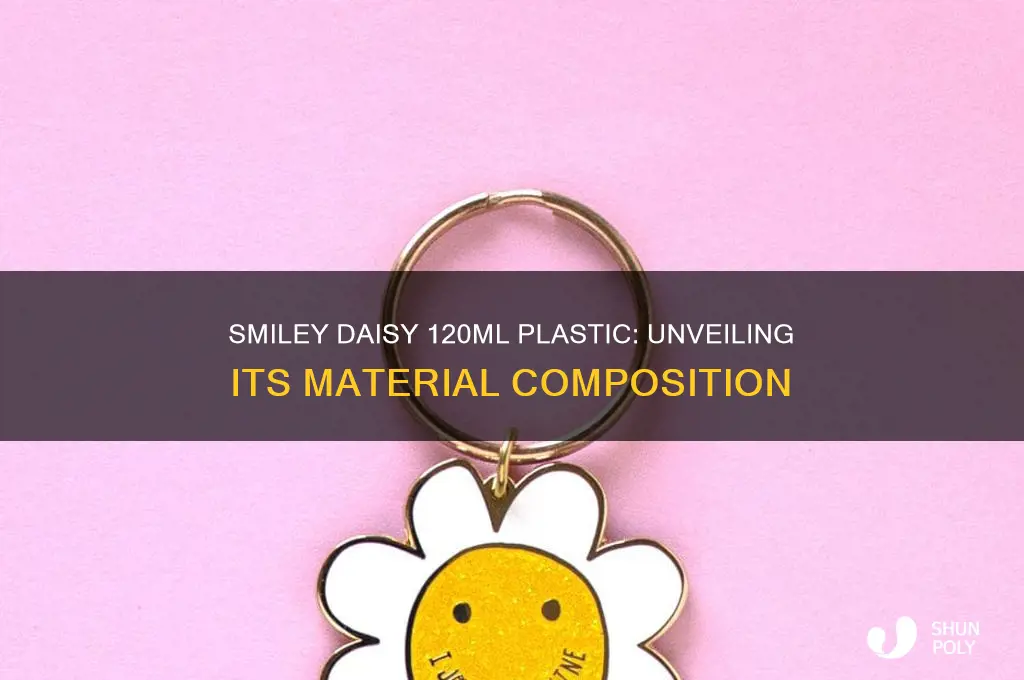 what material is the smiley daisy 120ml plastic made of