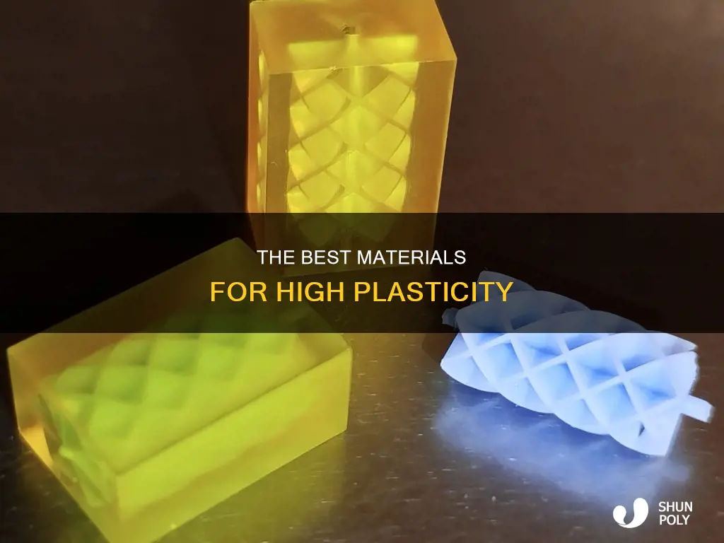 what materials need a high plasticity