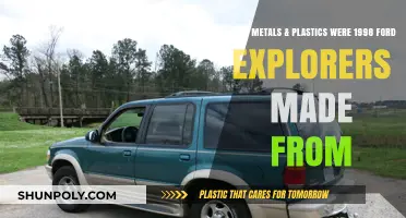 1998 Ford Explorer: Metals and Plastics Used in Its Construction