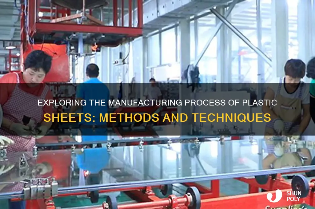 what method makes plastic sheets