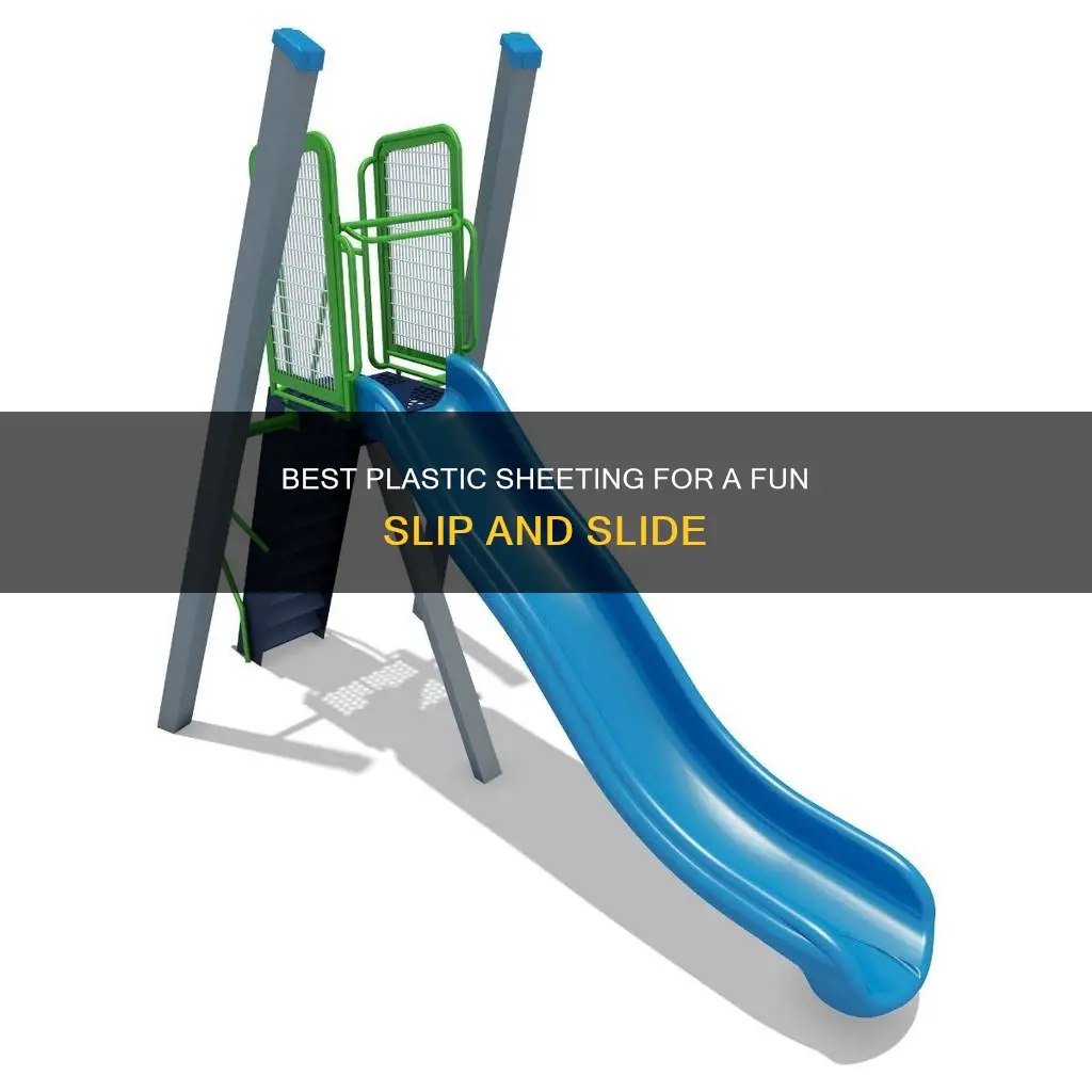 what mil plastic for slip and slide