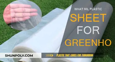 Best Mil Plastic Sheets for Greenhouse Construction