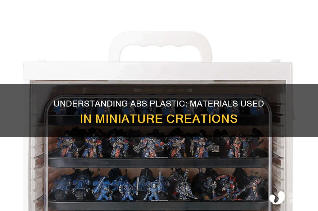 what miniatures are made out of abs plastic
